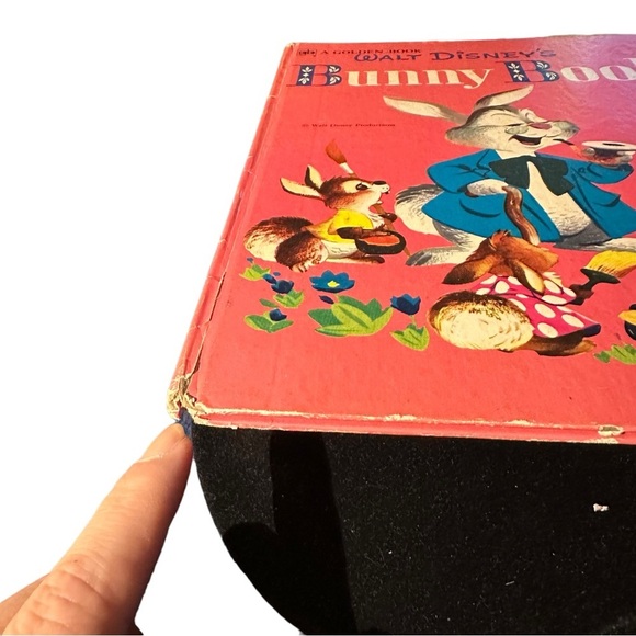 Walt Disneys Bunny Book x Golden Book Large Hardback 2nd Edition Authorized 1972 - Picture 4 of 11